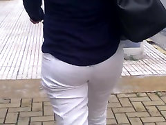 SDRUWS2 - SEE THROUGH WHITE PANTS miya khalifa hot sexy fucking WHITE PANTIES