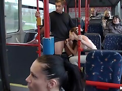 Bonnie - Public Sex Town Bus Footage