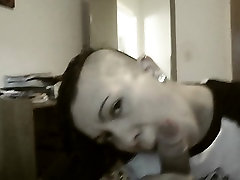 Shaved Head Bitch loves to SUCK