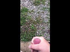 Rainy day tail gate outside cum Rainy day tail gate outside cum