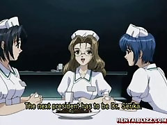 Hentai nurses foursome fucked a bad fight girl docto