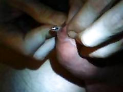 pumping balls & needles inserted under foreskin 2 pumping balls & needles inserted under foreskin 2