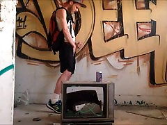 FREE shuger mom boy: shooting my load in an abandoned building