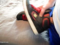 Cum, cum, schololgirl spank on DC DYRDEK sneakers now available for you!