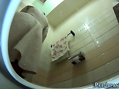 Asians urinate on old penis in toilet5