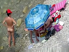 Nude catranna sex in rocky beach