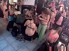 Strippers in change room