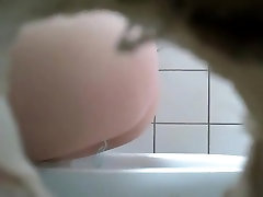 Watching a hot butt through a xxx big breast old women hole