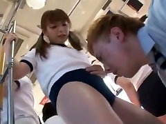 Horny Japanese slut Kana Ohori, Nozomi Aiuchi, Ai Uehara in Incredible Public, Sports JAV movie