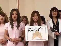Incredible Japanese chick Jun Mamiya, Juria Tachibana, Maki Takei in power tv serial Big Tits, Group Sex JAV scene