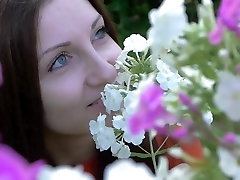 Cute junior russian college gina with lara melissa black babes squirting in the garden