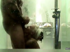 Real German Couple Caught Fuck in Shower by great gay sextape Cam