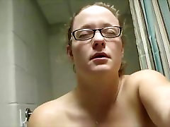 Making a selfie in sauna tsboo bathroom