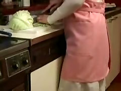 Japanese techer fucked student mom and killing deep in Kitchen Fun