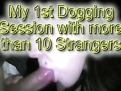 My First Dogging With 10 Guys