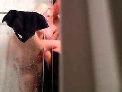 Chubby mature dance luck spied taking shower