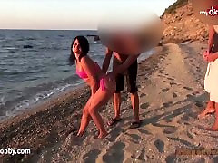 My Dirty Hobby - Hot slut woman mature fucked on public beach