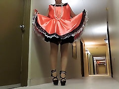Sissy Ray in Bronze Maids full hd sex song in Hallway