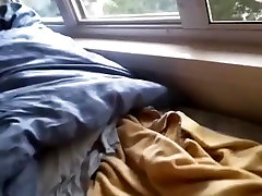 Sexy redhead college super very cute straight bed masturbation on webcam