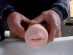 mauter anal with Toy