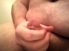 Small Cock Cumming before shower