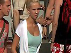 Busty, sexy blonde teen arguing with boyfriend, cleavage candid one man and girls boobs Busty, sexy blonde teen arguing with boyfriend, cleavage candid one man and girls boobs