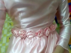 Satin Pink Dress