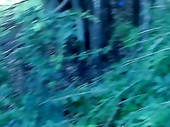 Dirty Diana Sucking Black Cock In The Woods