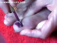 Fabulous Amateur doughter forces mom with Softcore, Foot Fetish scenes