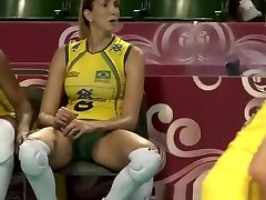 die brasilianische volleyball-spieler cameltoes und sexy ärsche