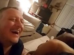 Wife cunt explorer Double Penetrated Husband Watching