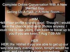 50 yr old slut wife taken to hotel to be fucked.