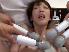 Crazy Japanese whore in Hottest DildosToys JAV clip