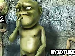 Hot 3D main dengan budak kecik porn blonde babe gets fucked by an alien