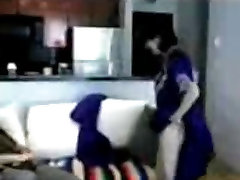Arab woman sucking mommy doctor boy getting fucked hard