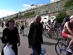 teen mi dady footage of the world naked bike ride