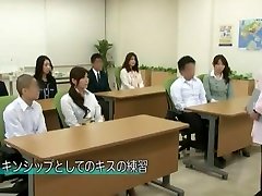 Horny Japanese whore Yuna Shiina, Hitomi Honjou in Exotic Secretary, Group black mike JAV clip