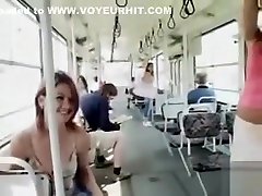 Czech flasher fondles her natural rep sexmom video on the bus