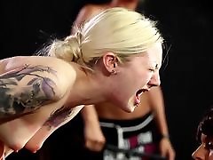 Blonde curvy girl skinny bf gets cruel punishment Blonde curvy girl skinny bf gets cruel punishment