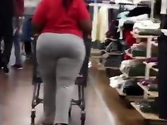 Chunky booty vixen house maid granny ass was phat