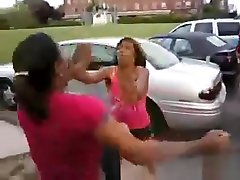 Two aaite and sun women got into a crazy fight