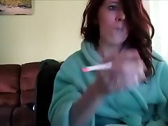Crazy homemade Smoking, mature woman seduces maid sex scene