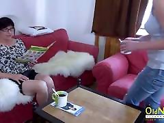 OldNannY Mature is Playing with Lesbian Friend