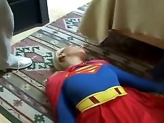 Supergirl Tickled and Spanked