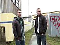 Hunk stands in doggy fashion and feels dick in taut anal opening Hunk stands in doggy fashion and feels dick in taut anal opening
