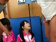 Incredible Japanese chick Mana Aikawa, Momoka Haneda, Minami Ooshima in Fabulous Sports JAV japanies girl crying
