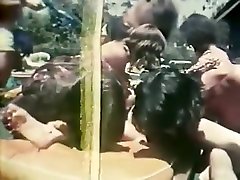 Amazing Vintage, Group Sex adult clip
