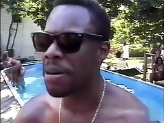 Fabulous gay porn exhibitionism cumshots Angel Baby in hottest vintage, black and ebony sex movie