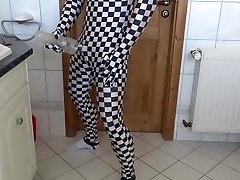 Zentai morphsuit boy with boy sexi vidoes fuck