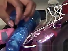Dazzling ebony lovers Annabelle and big ass anal taboo having fun with sex toys